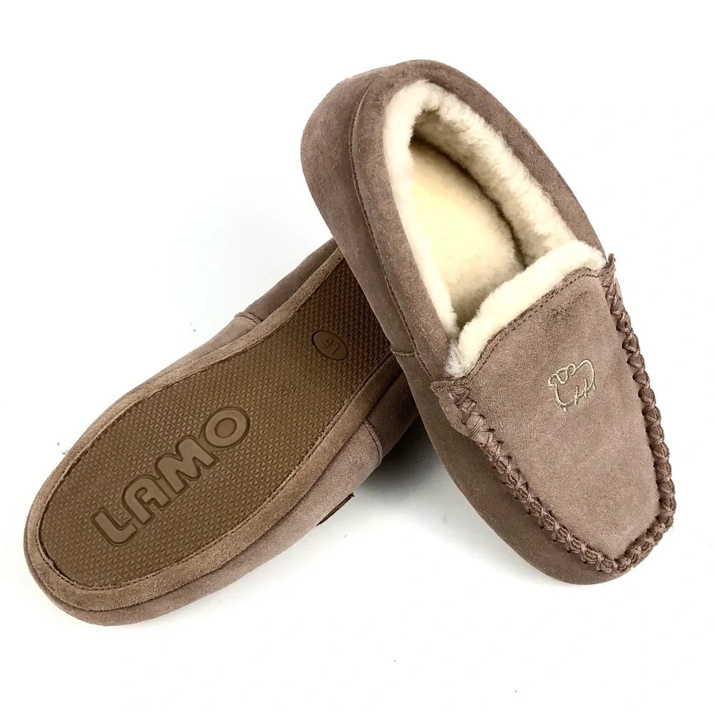 Lamo Kids Australian Sheepskin Moccasin Slipper 5